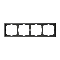 Рамка универсальная Systeme Electric ArtGallery 4-м. базальт картинка